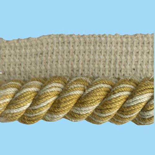 80778 Cord Flange 10mm Natural Gold