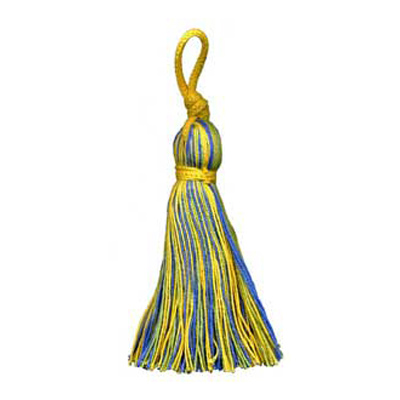 80801 Tassel 100mm Dyel Ocbl Pist Grn