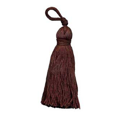 80803 Tassel 100mm Brown