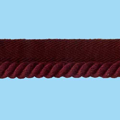 80806 Cord Flange 8mm Burgundy