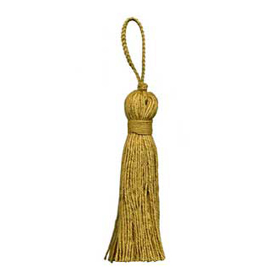 80827 Tassel 75mm Mustard
