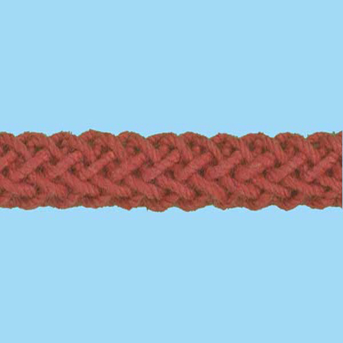 80849 Cord Flanged 5mm Terracotta