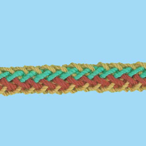 80853 Cord Flanged 5mm Swall Terracotta Curry