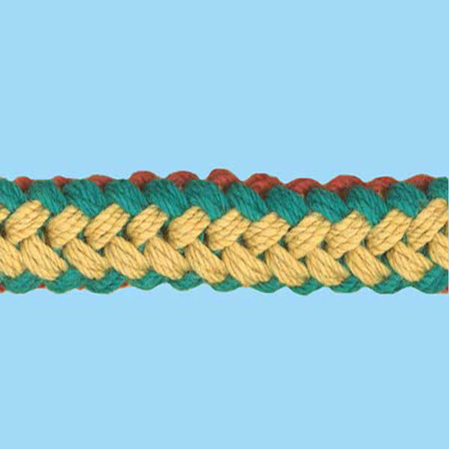 80863 Cord Flanged 8mm Swall Terracotta Curry