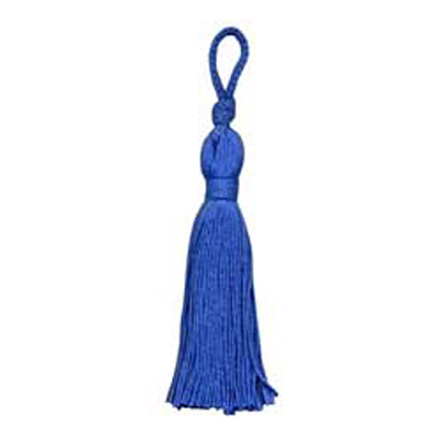 80906 Tassel 100mm Ocean Blue