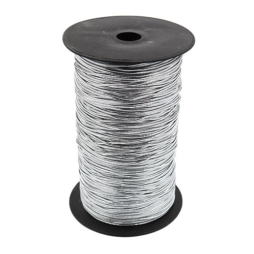 80917 Sullivans 1mm Stretch Cord - Silver 274mts