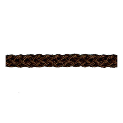 80962 Cord Knitted 4mm Peat Brown
