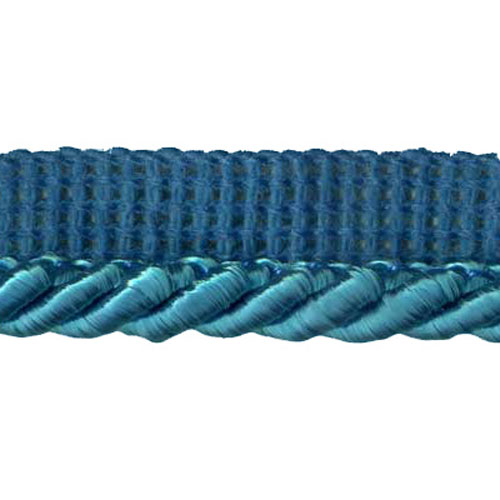 81001 Cord Flanged 4mm Peacock