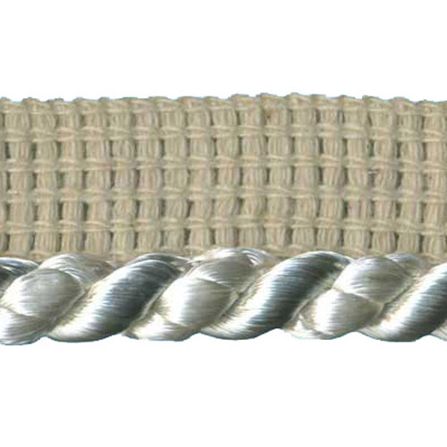 81049 Cord Flanged 7mm Ivory Sage