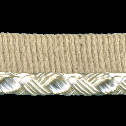 81054 Cord Flange Braided 8mm Ivory