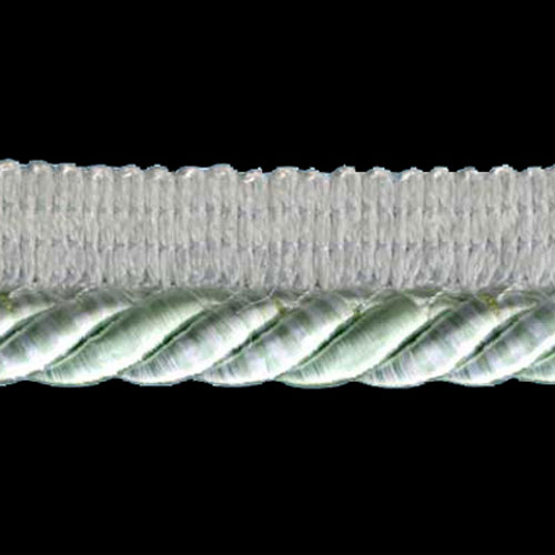 81078 Cord Flanged 7mm Mint White