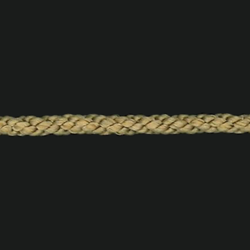81128 Cord Lacing 4mm Antique Gold