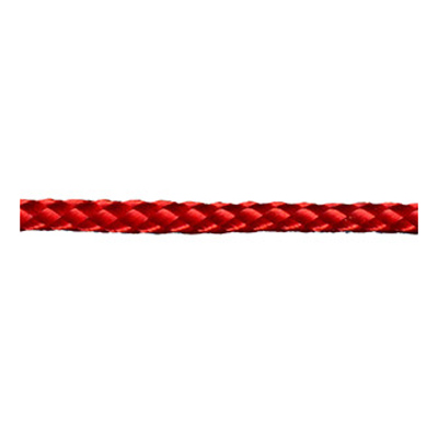 81216 Cord Braided 4mm Red