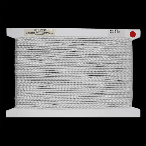 81304 Sullivans 4mm Braided Cord - White 50mts