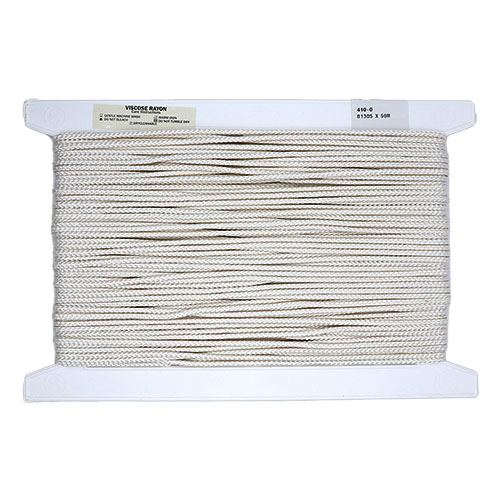 81305 Sullivans 4mm Braided Cord - Cream 50mts