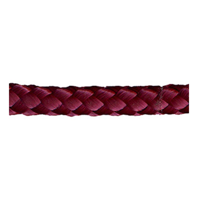 81342 Cord Braided 4mm Burgundy