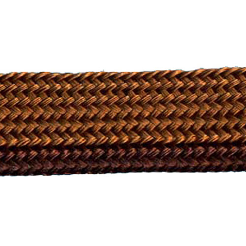 81419 Cord Flanged 4mm Brown
