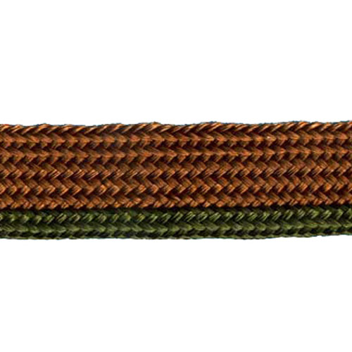 81421 Cord Flanged 4mm Moss