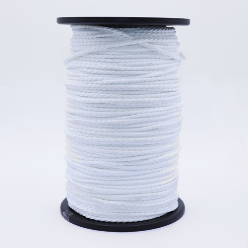 81514 Twisted Cord White Polyester 4.5mm