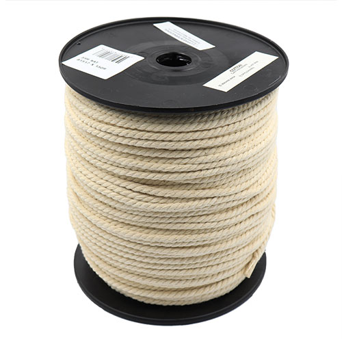 81517 Sullivans 5mm Cotton Twisted Cord - Natural  150mts