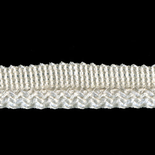 81653 Cord Flanged 10mm Natural Cream