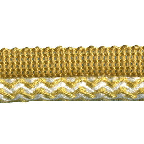 81656 Cord Flanged 10mm Gold Natural