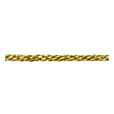 81769 Cord Lacing 4mm Old Gold