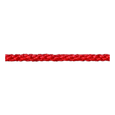 81779 Cord Lacing 4mm Atom Red