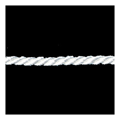 81802 Cord Twisted 3mm White
