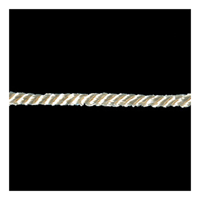 81804 Cord Twisted 3mm French Cream