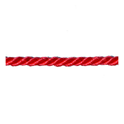 81813 Cord Twisted 3mm Atom Red