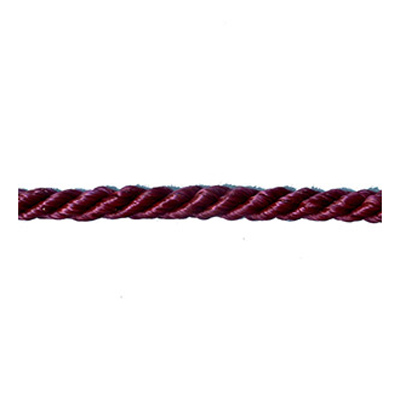 81815 Cord Twisted 3mm Burgundy