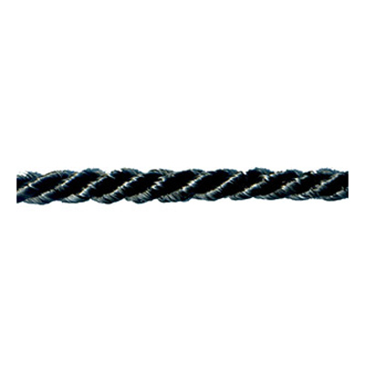 81830 Cord Twisted 3mm Dark Grey