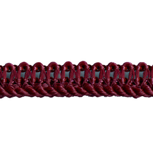 81940 Cord Flanged 3mm Burgundy