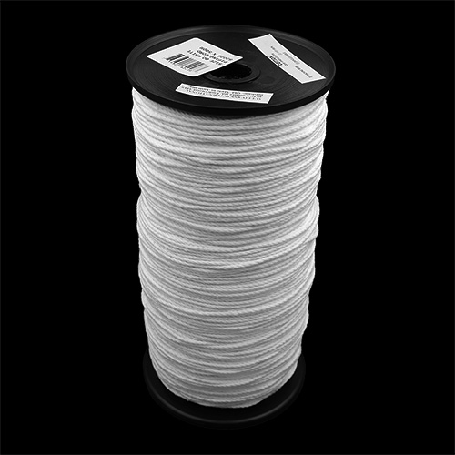 82028 Sullivans 2.5mm Piping Knit Cord - Size #00  - White  500mts
