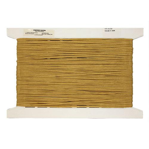 82236 Sullivans 4mm Rayon Knit Cord - Harvest Gold 50mts