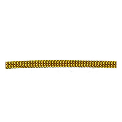 82238 Cord Knitted 4mm Burnt Gold
