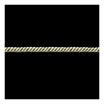 82260 Top Cord 3mm Light Beige