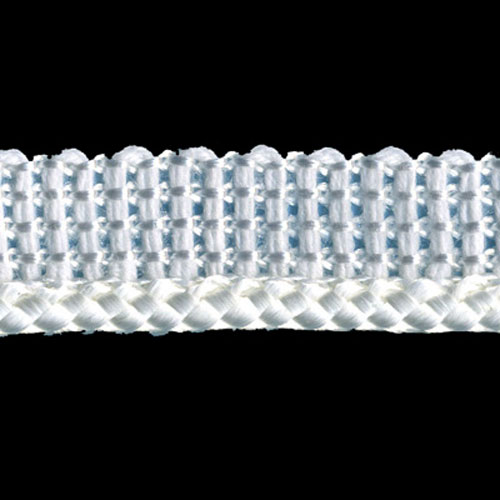 82351 Cord Flanged 4mm White