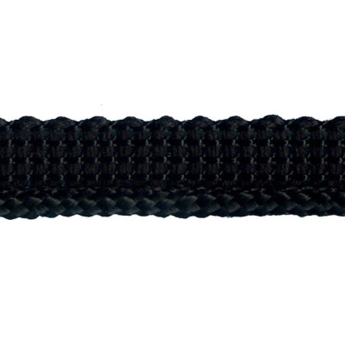 82357 Cord Flanged 4mm Black