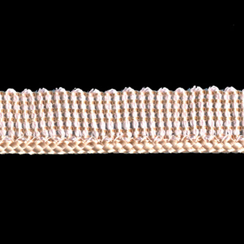 82358 Cord Flanged 4mm Peach