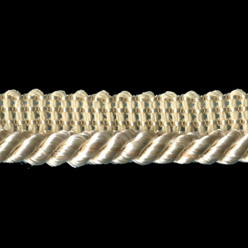 82405 Cord Flanged 6mm French Cream