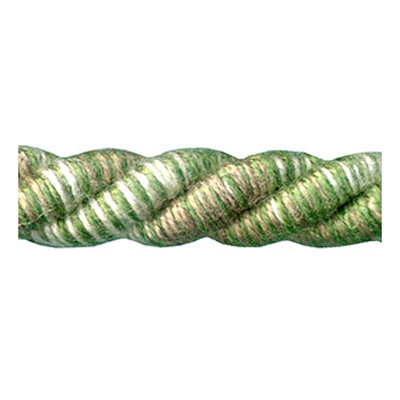 82691 Cord 10mm Green Beige Cream
