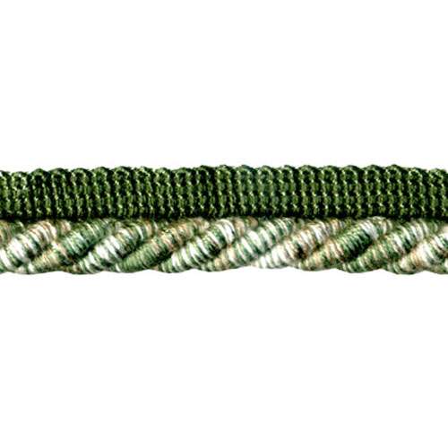 82713 Cord Flanged 10mm Green Beige Cream