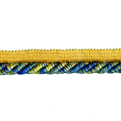 82716 Cord Flanged 10mm Dark Blue Green Gold