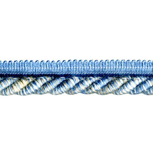 82717 Cord Flanged 10mm Blue Cream Beige