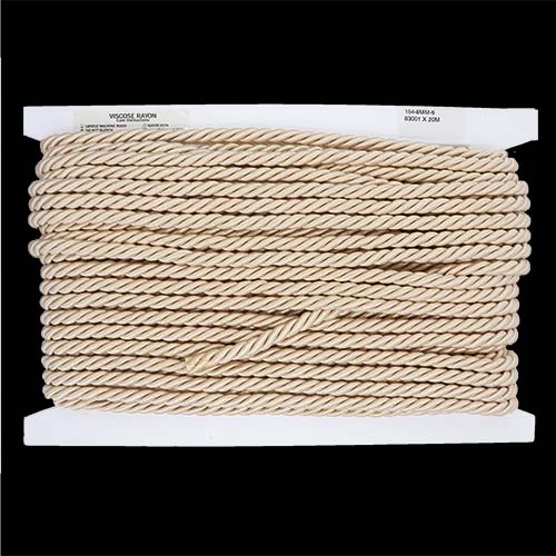 83001 Cord 8mm Wheat
