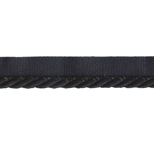 83276 Cord Flanged 4mm Black