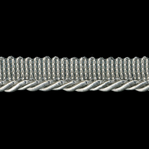 83297 Cord Flanged 4mm Silver Grey