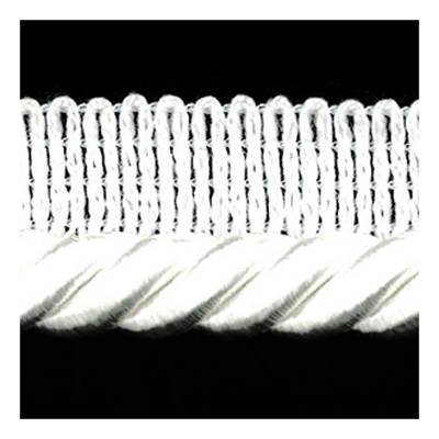 83358 Cord Flanged 8mm White